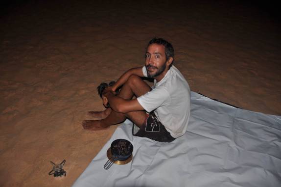 Noite de acampamento na Prainha do Rio Novo, no Jalapão - TO